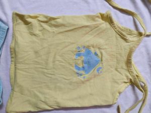 Yellow Tank Top with Bottom