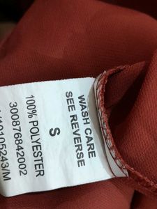 Rust Color Shirt For Women