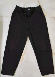 Black High-Waisted Pants