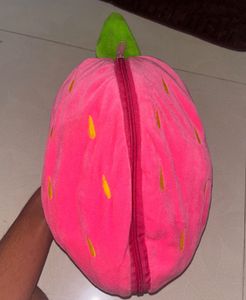 Strawberry Plush Teddy