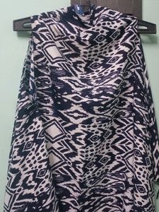 Sleeveless Crepe Shrug