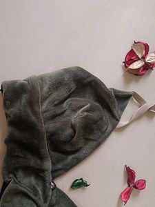 Beachy Vibes Velvet Bralette