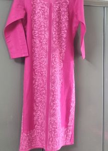 Kashmiri Work Kurta Set