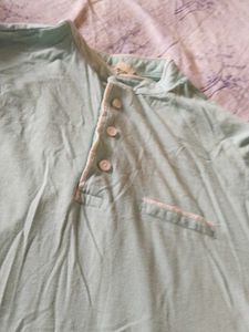 Men&#39;s Light Green Shirt