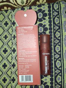 mars love track collection velvet lip tint