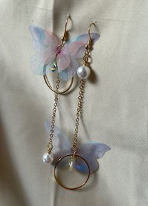 Aesthetic Butterfly Dangler Earrings