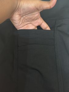 Black cycling shorts