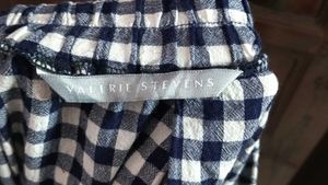 Checked Valerie Stevens Skirt
