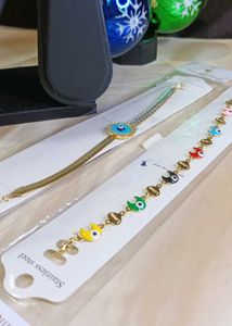 Evil Eye Gold Bracelet