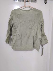 Floral Embroidered Pink Top