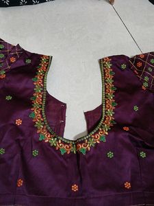 Machine Work Ready Made Blouse New