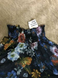 H&amp;m Multicolor Sheer Top