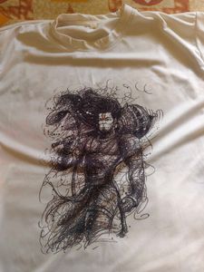 Hanuman Graphic T-shirt (M) Size