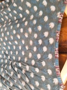 Pure Cotton Peplum Top