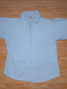 Pale Blue Button-Up Shirt