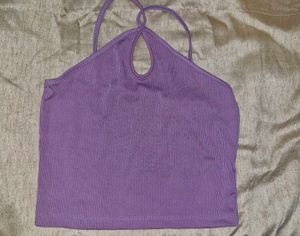 Purple Mauve Halter Top