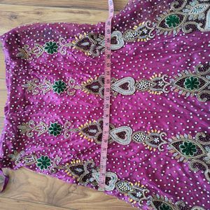 Gorgeous Pink &amp; Gold Lehenga