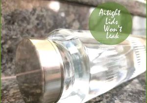 Glass Water Bottles ( Set Of 2)
