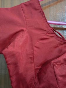 Khat Orange Saree