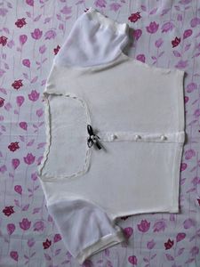 Cute White Crop Top