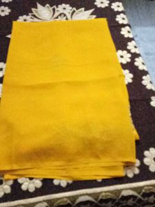 Elegant Yellow Embroidered Saree