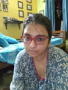 Vincent Chase Red Rectangle Eye Glasses