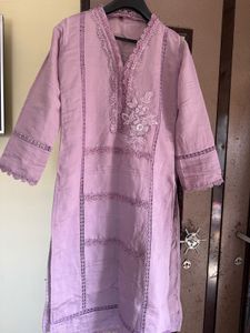 Elegant Pink Kurta Set