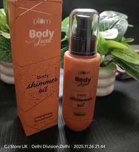 Plum Body Shimmer Oil