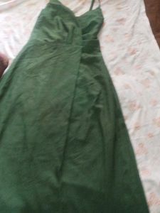 Green Wrap Dress