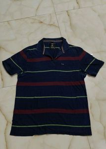 Striped Polo Shirt - Casual Style