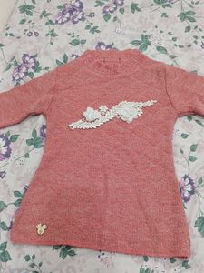 Cute Girls Knitted Top