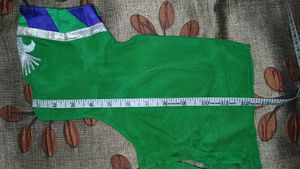 Green Readymade Saree Blouse