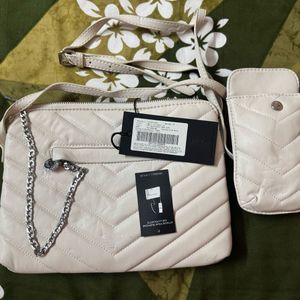 New Kendall + Kylie Bag With Pouchette(Check Flaws