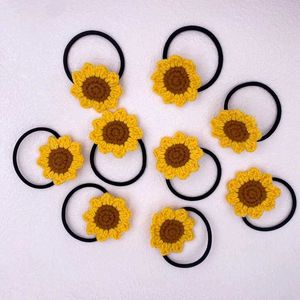 Flower Hair Tie Set