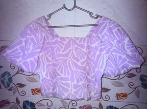 Floral Puff Sleeve Top