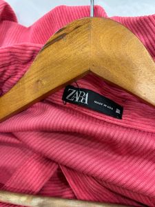 Zara Corduroy Oversized Shirt