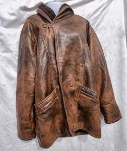 Vintage Premium  Brown Leather Jacket