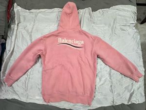Balenciaga Pink Hoodie