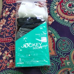 jockey free size socks combo (5 pairs)