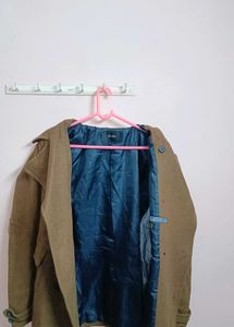 Classic Brown Overcoat