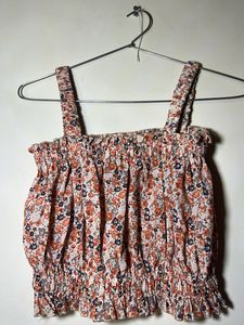Floral Print Tank Top