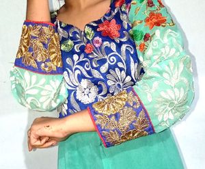 Embroidery Work Trend Frock