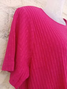 Hot Rose Pink Tops