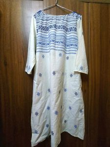 Moda Rapido White Kurti