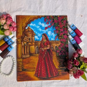Indian Lady Artwork