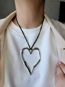 Y2k Chunky Hollow Heart Necklace
