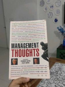 Management Thoughts
