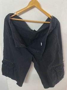 Black Cargo Shorts