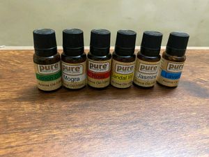 Set of 6 Pure Aroma Oils – 15ml Each