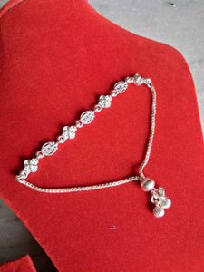 Silver braclate with Bells
